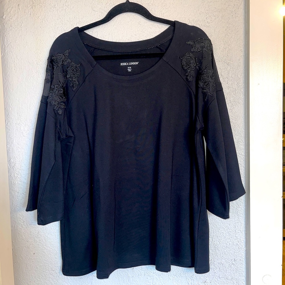 Black Blouse NWOT